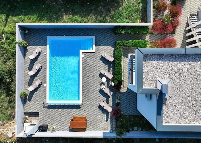Tonci With Private Heated Pool * Zaton (Zadar)